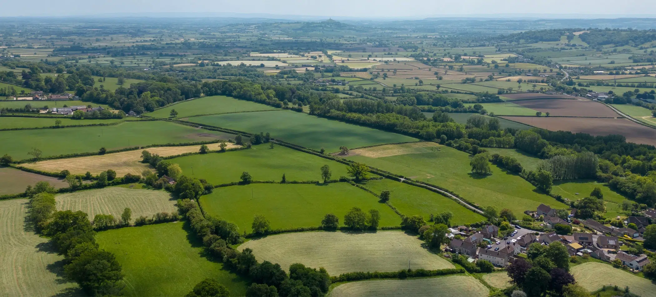 Aerial Shot of land for Colecar Strategic Land Hero on the homepage