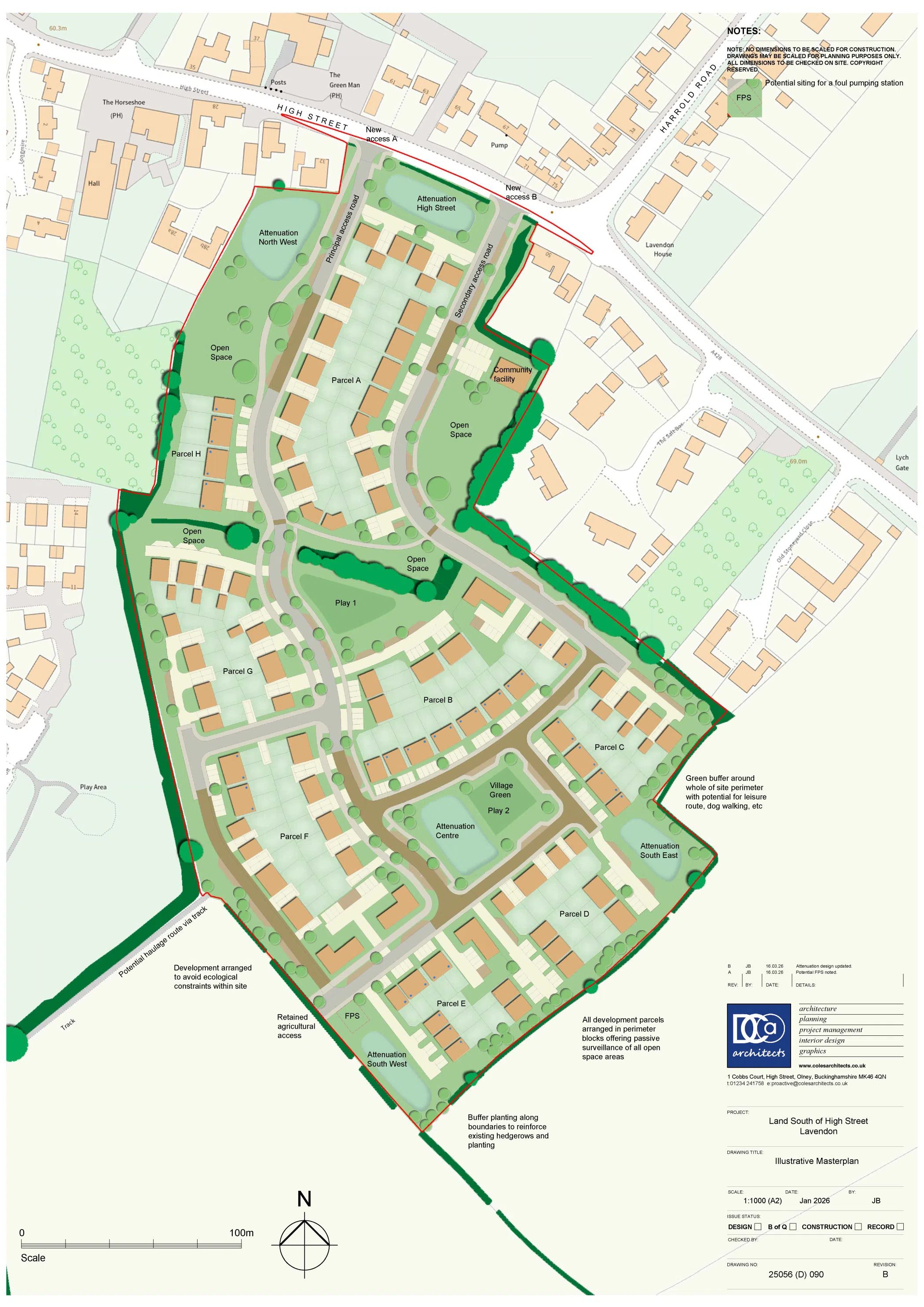 Colecar Strategic Land Submits Planning Application for Land South of High Street (A428), Lavendon article image